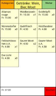 Ansicht Satellit Produkte bestellen
